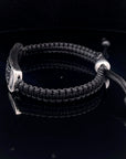 Queen’s Pier Black Onyx Handwoven Cord - Pollygems HK