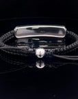 Queen’s Pier Black Onyx Handwoven Cord - Pollygems HK