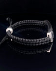 Queen’s Pier Black Onyx Handwoven Cord - Pollygems HK