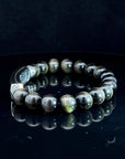 HEXA Blue Tiger Eye with 8mm Gold Obsidian - Pollygems HK