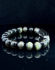HEXA Blue Tiger Eye with 8mm Gold Obsidian - Pollygems HK