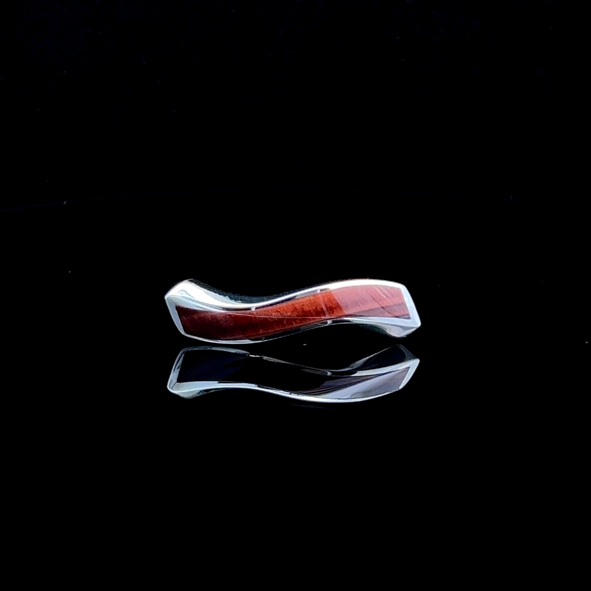 Wave Red Tiger Eye - Pollygems HK