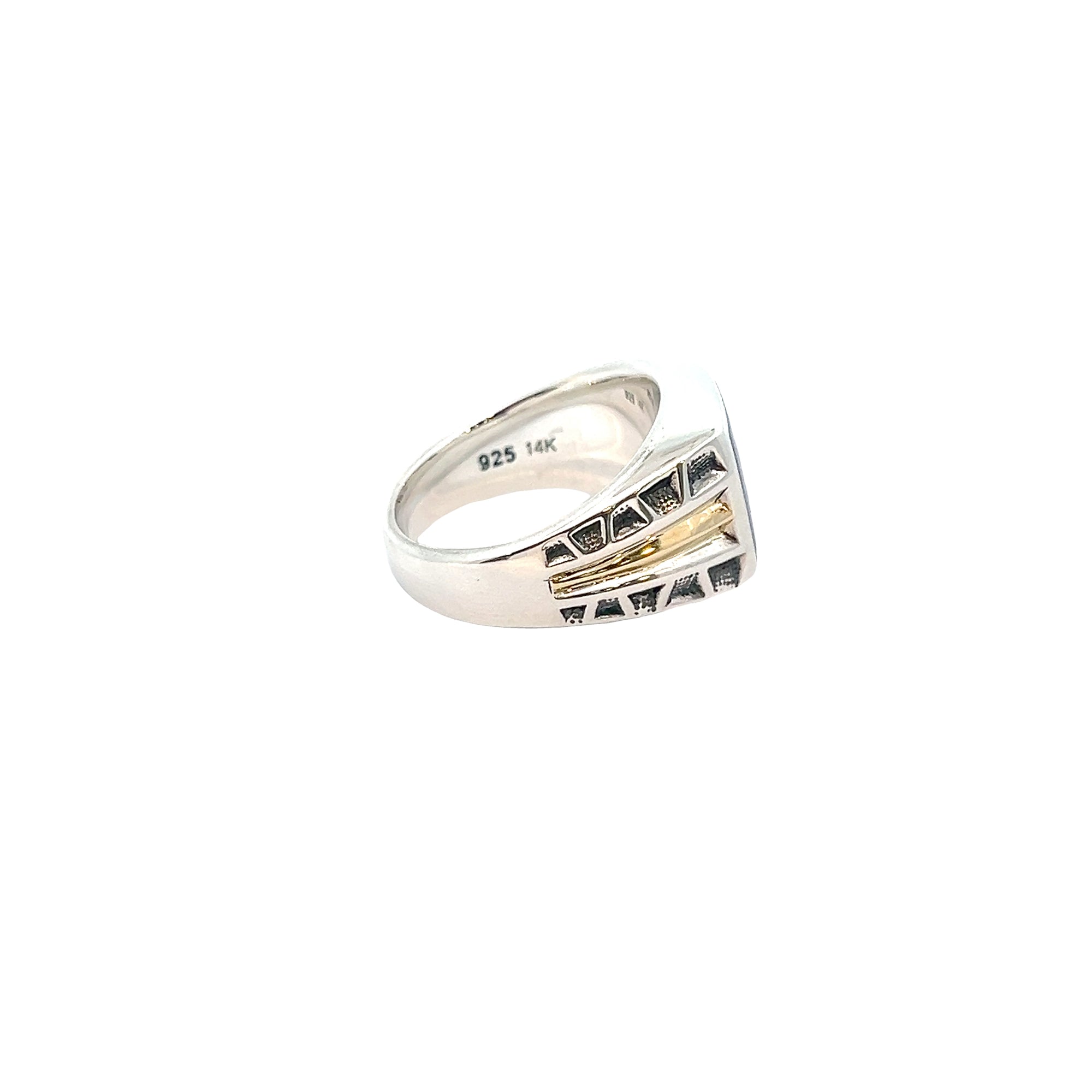 POLLYGEMS Lapis Signet Ring - Pollygems HK