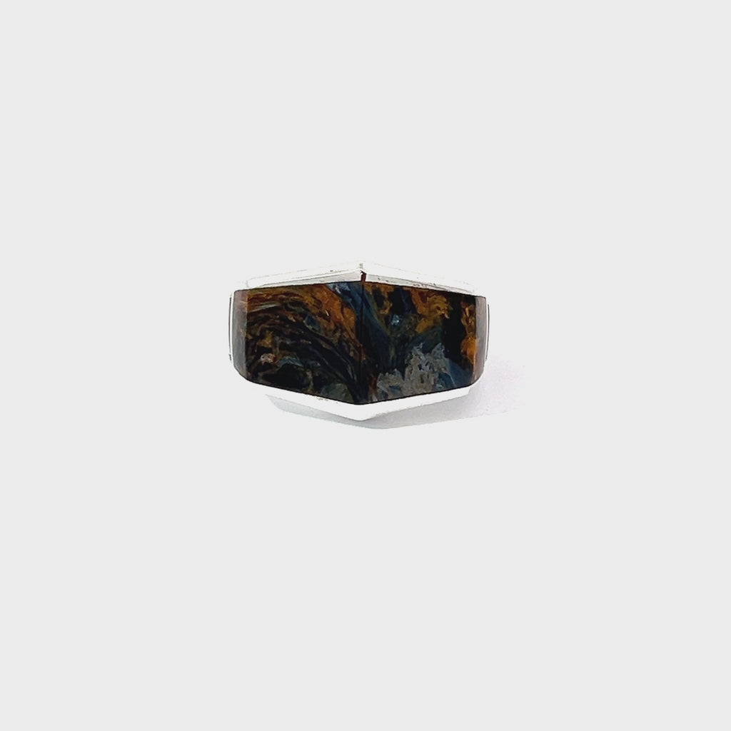 beenies HEXA Yellow Pietersite Ring - Pollygems HK